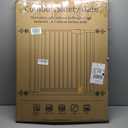 Cumbor 36" Extra Tall Baby Gate for Dogs and Kids with Wide 2-Way Door, 29.7"- 46" Width, and Auto Close Personal Safety for Babies and Pets, Fits Doorways, Stairs, and Entryways, Black