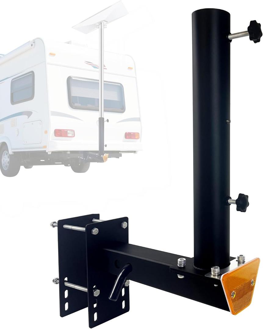 3-in-1 RV Flag Pole Mount, Heavy Duty Multi-Scene Flag Holder