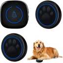 Dog Door Bell, Dog Doorbell for Potty Training, Smart Wireless Dog Door Bells to Go Outside, Bells for Dogs to Ring to go Potty, 1000 Feet Range,IP65 Waterproof,55 Melodies,Volume Adjustable,2 Button