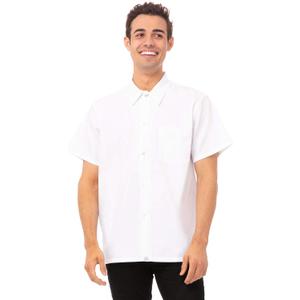 Chef Works Unisex Utility Cook Shirt (Medium, White)
