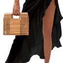 OYOANGLE Women's Mesh Sheer Swimsuit Cover Up Ruffle Tie Side Beach Sarong Wrap Long Skirt (X-Large, Black)