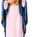 Virgin Mary Statue Sacred Heart Figure Resin Sculpture Savior Figurine Catholic Religious Gift Home Chapel Decoration (8 inch, White)