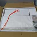 Night Stand, Modern Nightstand with Drawers, Bedside Table, Gold Small Side Table for Bedroom, Living Room End Table (White Stripe, 1 Drawer)