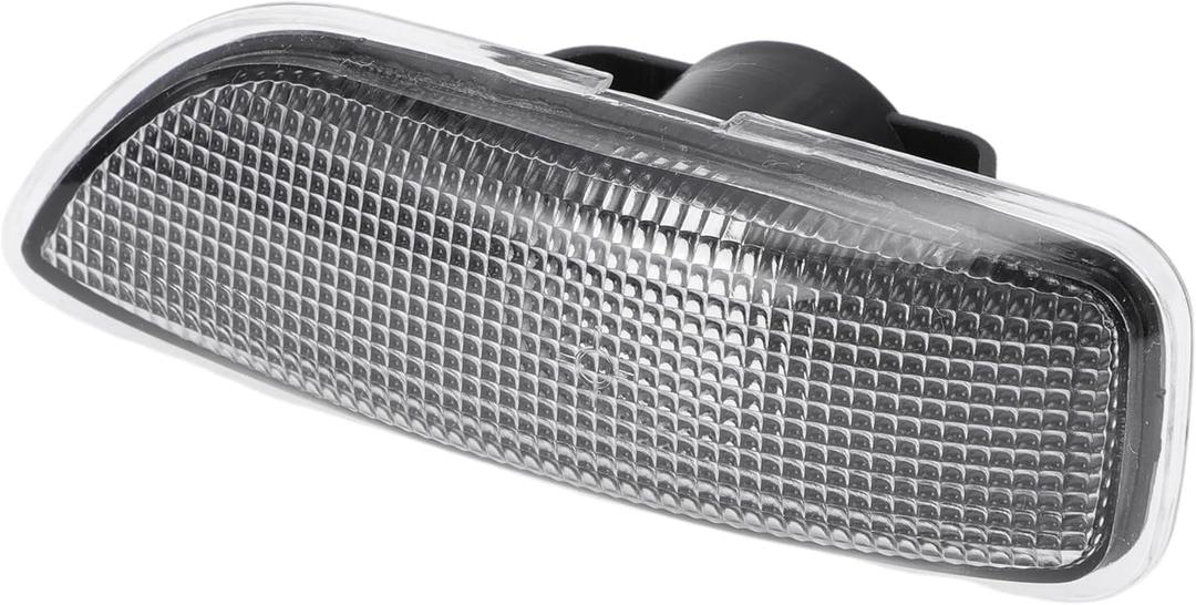 No.30722642 Side Marker Light Cover for VOLVO S60 2001-2009 Waterproof White Blinker Corner Parking Light Turn Signal Light Lens Plastic 1 Pcs