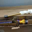 Dyson V12 Detect Slim Cordless Vacuum Stick Cleaner - Gold/Violet, HEPA Filter, Bagless, Up to 60 Min Runtime, Rotating Brushes, Battery Operated