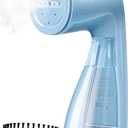 HiLIFE Steamer for Clothes, Portable Handheld Design, 240ml Big Capacity, 700W, Strong Penetrating Steam, Removes Wrinkle, for Home, Office and Travel(ONLY FOR 120V) (sky blue)