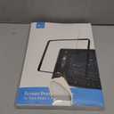 TUDIA 2-in-1 Screen Protector for Tesla Model 3 (2017-2023) & Model Y (2020-2024) - 15" Anti-Glare Tempered Glass Screen Cover - 9H Hardness Scratch Resistant Matte Finish Snap-On Case - Black