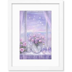 THREELOVE 20x24 Frame White, Display Picture 16x20 with mat or 20x24 Without mat, Photo Poster Picture Frame Wall Mounting Home Decor, 1-PCS