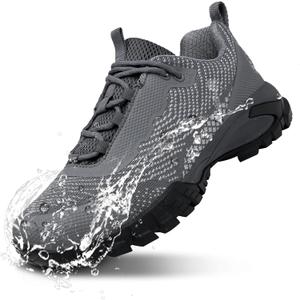 Hiking Shoes Men Waterproof Lightweight Black Trekking Breathable Comfortable Outdoor Work Trails All-Terrain Shoes Men 47
