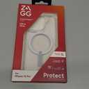 ZAGG Crystal Palace Snap iPhone 15 Pro Clear Phone Case - Drop Protection (13ft/4m), Durable Graphene, Anti-Yellowing, and Scratch-Resistant MagSafe Phone Case