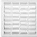VEVOR Return Air Filter Grille, Fits W20 x H20 Inch Duct Opening, Filter Not Included, Return Air Vent Cover for Wall, Powder-Coated Steel Return Air Grill Detachable Face/Door for 1 inch Filters