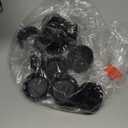 DECADORN 8oz 12pcs Plastic Bottles With Caps - Juicing Bottles For Juicing - MADE IN USA Clear Mini Bottle With Lids - Drink Container - Shatterproof, BPA-Free, Leak proof, Disposable & Recyclable