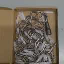 36 PCS 304 Stainless Steel Ceiling Hooks for Hanging Plants, Wind Chimes, String Lights Decorations  Heavy Duty Screw Hooks with Safety Buckle, Ideal for Indoor and Outdoor Use