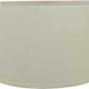 Aspen Creative 32319 Transitional Hardback Empire Shaped Spider Construction Lamp Shade in Ivory, 14" wide (12" x 14" x 10"), 14 inches wide x 10 inches high