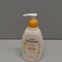 Aveeno Protect + Hydrate Sunscreen Moisturizing Lotion with Prebiotic Oat, Broad Spectrum SPF60, Paraben, & Oil Free, Weightless, Water & Sweat Resistant (80-min) for Sensitive Skin, 12 Fl Oz