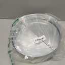 [Upgraded] Hon&Guan 10 Inch Duct Backdraft Damper, One-Way Airflow Ducting Insert Backflow Preventer Duct Draft Blocker, HVAC Inline Fan Vent (Sliver)