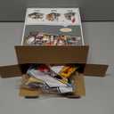 City Gas Station Building JJ9221 Set, 666pcs Modular Chemical Plant Bricks Kit with Storage Tank & Lab, Compatible with Lego City, MOC Display Model for Adults & Kids Age 6+