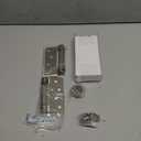 2 Pack Self Closing Door Hinges, 4 Inch Spring Loaded Hinges for Doors, Adjustable Tension for Garage, Front Door, Back Door, for Left and Right Hand Door, 1/4'' Radius Corners, UL Listed