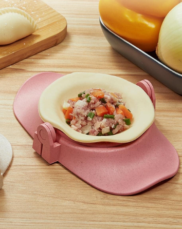 Empanadas Press Maker, Dumpling Maker Mold Set With Dough Cutter, Dumpling Mold Set (L/4"+M/3")