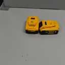 DCB200 8.0Ah Compatible for DeWalt 20V Max Lithium Battery DCB200 DCB201 DCB203 DCB204 DCB206 DCB180 DCD/DCF/DCG Series Cordless Power Tool and Charger 2Packs