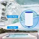 Cryspool 2402 Filter Compatible with Watkins 303279(not 303263), FC-2402, Free Flow and Lifesmart Hot Tub Filter, 1 1/2" Finer Thread Spa Filter Cartridge, 2 Pack