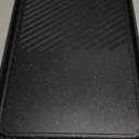 ESLITE LIFE 11" x 17" Nonstick Grill Pan for Indoor Cooking & Outdoor Grilling, Versatile 2-In-1 Induction Large Steak Pan for Stove Tops, PFOA Free, Black