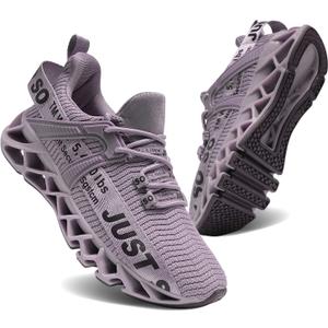 UMYOGO Women's Running Shoes Non Slip Athletic Tennis Walking Blade Type Sneakers, 9.5
