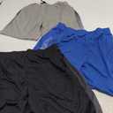 Real Essentials 5 Pack: Men's Mesh Athletic Basketball Shorts Quick Dry Activewear with Pockets, XL