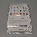 2-Pack Slightly Transparent Tights for girls, High Elasticity Sheen Glossy Anti-Slip for Work Dance Casual (L)