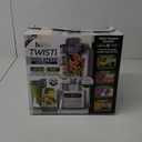 Ninja SS151 TWISTi Blender DUO, High-Speed 1600 WP Smoothie Maker & Nutrient Extractor* 5 Functions Smoothie, Spreads & More, smartTORQUE, 34-oz. Pitcher & (2) To-Go Cups, Gray (1400 Peak Watts)