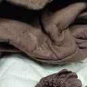 gogobunny 100% Double-Sided Waterproof Dog Bed Cover Pet Blanket Sofa Couch Furniture Protector for Puppy Large Dog Cat, Reversible (40x50 Inch (Pack of 1), Dark Chocolate/Light Chocolate)