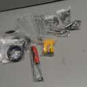 Shade Sail Hardware Kit, 304 Stainless Steel Sun Sail Installation Kit for Outdoor Garden Canopy Sails, Triangle Rectangle Triangle Sun Sail, 73pcs