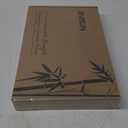 Bamboo Cutting Board for Kitchen, Wooden Cutting Board 3-Piece Set with Non-Slip Mat Deep Juice Groove and Built-In Handles, Wood Cutting Board for Meat Vegetables Fruit Ideal Gift for the Home (Carbonized brown)