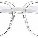 Oversized Blue Light Blocking Glasses for women, Computer Reading, Anti Glare, Reduce Eyestrain