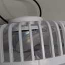 TriPole Small Desk Fan USB Powered Personal Fan 3 Speeds Strong Airflow Mini Fans 360Rotation Portable 5.1 Inch Table Fans for Home Office Bedroom Desktop, White, 4.9ft Cable