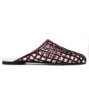 VOMIYALL Clear Jelly Shoes for Women Slip on Mesh Slides Sandals Comfortable Closed Toe Flats Sandals Jelly Summer Beach Sandals.
