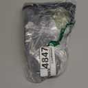 Breathable Mesh Dog Cone Collar with Soft Liner for Surgery, Elizabethan Recovery Alternative to Stop Licking,Pet Neck Collar for Large Medium Small Breeds(Matte Black,4) (4(Neck:11-15in, Depth:9.0in))