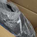 80FT + 6.5FT Retractable Air Hose Reel, Wall Mount Pneumatic Hose Reel for Garage Workshop, Automatic Rewind, 3/8" x 80' Hybrid Air Hose with Brass Fittings + Bend Restrictors, 300PSI (Blue)