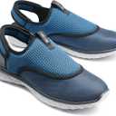 BASS OUTDOOR Men's Hex Action Hiking Shoes  Traction Sole Slip-ons (11.5, Majorica Bl)