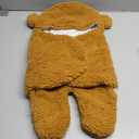 Baby Swaddle Blanket Boys Girls Cute Bear Plush Essential Receiving Blanket Ultra-Soft Newborn Registry Sleeping Wraps for Infant 0-6 Months - Brown