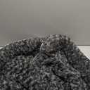 KSIIA Washable Dog Bed Deluxe Plush Dog Crate Beds Comfy Kennel Pad Anti-Slip Pet Sleeping Mat for Large, Jumbo, Medium, Small Dogs Breeds, 35" x 23", Dark Grey