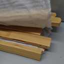Bamboo Luggage Rack Foldable for Guest Room with Shoe Shelf