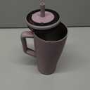 BrMate Era 40 oz Tumbler with Handle and Straw | 100% Leakproof Insulated Water Bottle Tumbler with Lid and Flexible SoftSip Straw | Made of Stainless Steel | Cup Holder Friendly | 40oz (Lilac Dusk)