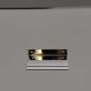 Amerock | Cabinet Pull | Polished Chrome | 3 inch (76 mm) Center to Center | Edge Pull | 1 Pack | Drawer Pull | Drawer Handle | Cabinet Hardware