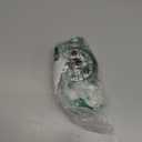 Silver Modern Doughnut Shaped Candlestick Holder, Small Decorative Taper Candle Holder for Bathtub Bedroom Livingroom2 Pack