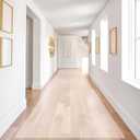Vicwe Clear Runner Rug for Hallway, 3'x10' No Slip Waterproof Kitchen Standing Floor Mat, Vinyl Indoor Outdoor Entryway Runner Rug for Laundry, Living Room