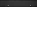 Electric Fireplace Insert Trim Kit for 43 inch Fireplace Electric Inserts, Metal Construction Plates, Black-B09R1X7MZR