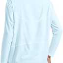 Pioneer Camp Women's Bamboo Viscose Long Sleeve Workout Shirts Back Loose Fit Boat Neck Yoga Athletic T-Shirts Casual Tops, Extra Large 
