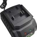18V 21V 2A Quick Charger Compatible with Makita 18V 21V Lithium-lon Battery with LED Light Visit The yayewangle Store