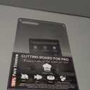 Titanium Cutting Board,100% Pure Titanium Kitchen Cutting Board, Durable and Hygienic for Meat, Fruit & Vegetables (16L*10W)